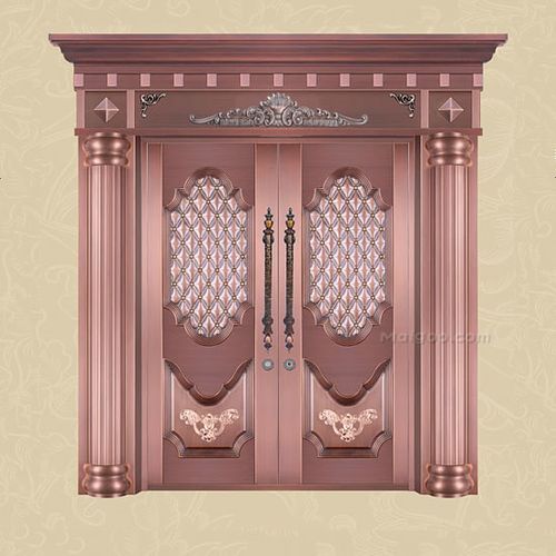 皇室公爵铜门 中式古典铜门系列产品 沉稳而不失高雅
