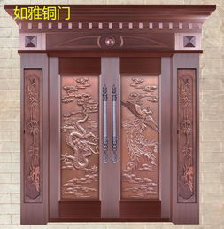 广东铜窗铜栏杆制作 如雅铜门代理 铜扶手设计