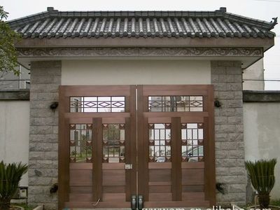 别墅家装工装铜门旋转门生产厂家