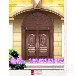 【石家庄仿铜门价格真铜门多少钱豪宅别墅铜门别墅子母铜门生产厂家_德普尔门业】-