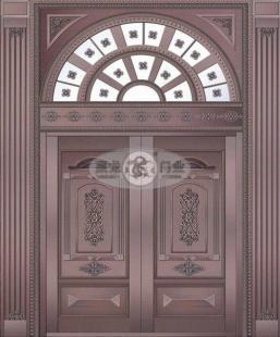 宁夏赢龙门业专业生产安全实用性的铸铝铜门 宁夏铜雕门批发供应_世界工厂网